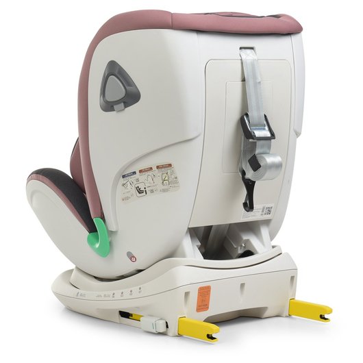 Дитяче автокрісло El Camino ME 1081 i-TRUST Isofix Pale Pink, зображення 7