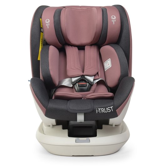 Дитяче автокрісло El Camino ME 1081 i-TRUST Isofix Pale Pink, зображення 3