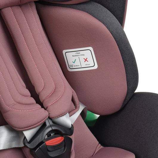 Дитяче автокрісло El Camino ME 1081 i-TRUST Isofix Pale Pink, зображення 12