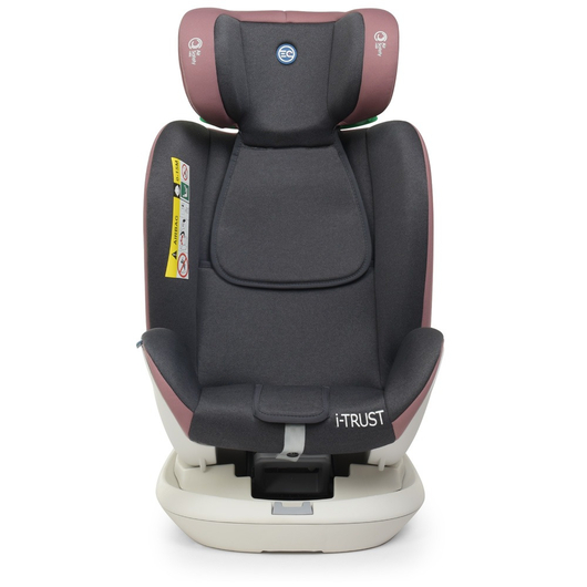 Дитяче автокрісло El Camino ME 1081 i-TRUST Isofix Pale Pink, зображення 5
