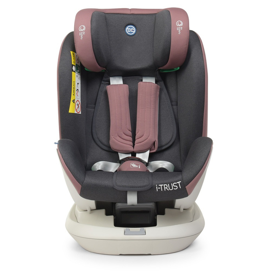 Дитяче автокрісло El Camino ME 1081 i-TRUST Isofix Pale Pink, зображення 4