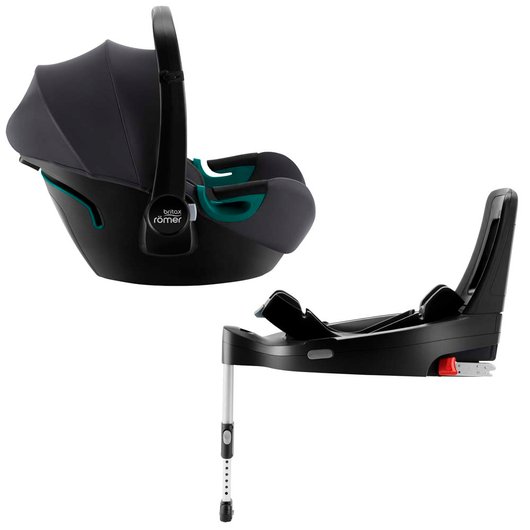 Дитяче автокрісло Britax-Romer Baby-Safe3 i-Size Midnight Grey з платформою Flex Base iSense