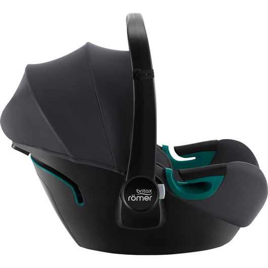 Дитяче автокрісло Britax-Romer Baby-Safe3 i-Size Midnight Grey з платформою Flex Base iSense, зображення 8