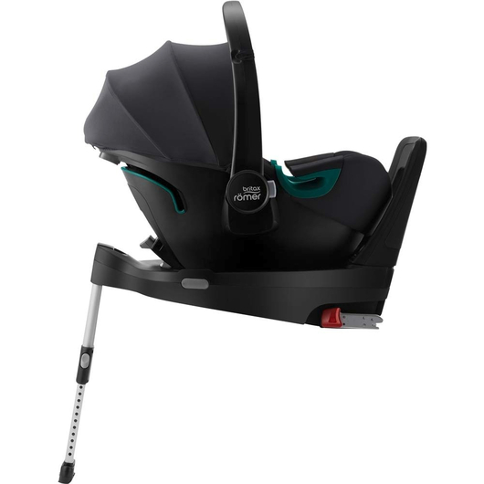 Дитяче автокрісло Britax-Romer Baby-Safe3 i-Size Midnight Grey з платформою Flex Base iSense, зображення 14
