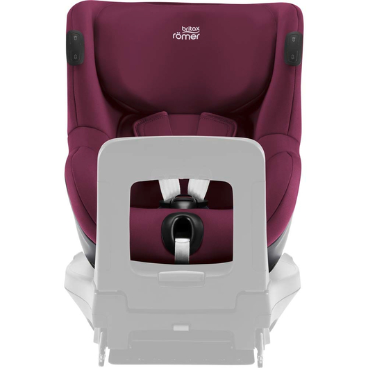 Детское автокресло Britax-Romer Dualfix iSense Burgundy Red, изображение 3