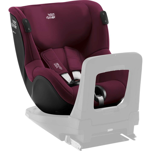 Детское автокресло Britax-Romer Dualfix iSense Burgundy Red, изображение 2