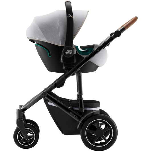 Детское автокресло Britax-Romer Baby-Safe3 i-Size Nordic Grey с платформой Flex Base iSense, изображение 7