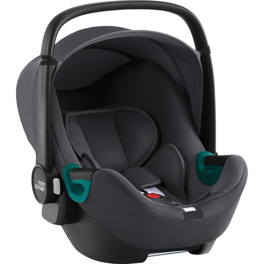 Дитяче автокрісло Britax-Romer Baby-Safe3 i-Size Midnight Grey з платформою Flex Base iSense, зображення 2