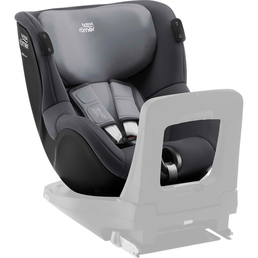 Дитяче автокрісло Britax-Romer Dualfix iSense Midnight Grey, зображення 2