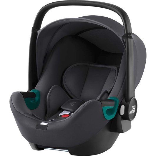 Дитяче автокрісло Britax-Romer Baby-Safe3 i-Size Midnight Grey з платформою Flex Base iSense, зображення 3
